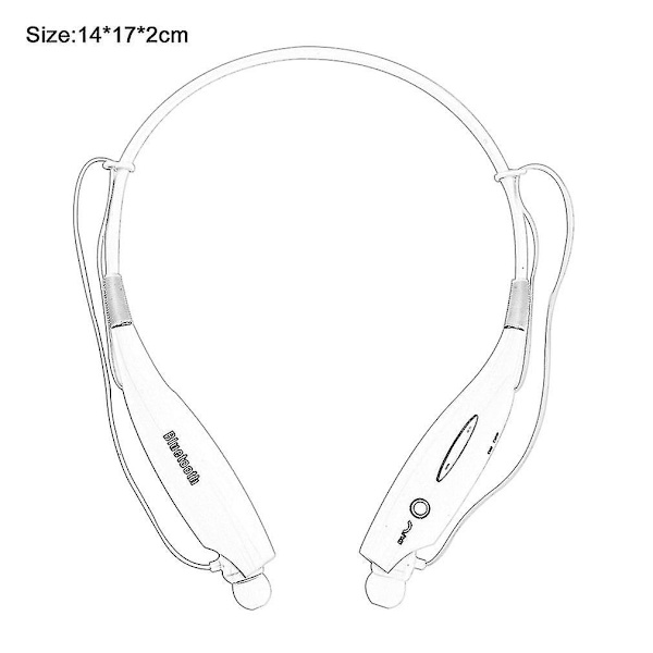 Bluetooth-langaton handsfree-urheilustereokuuloke iPhonelle