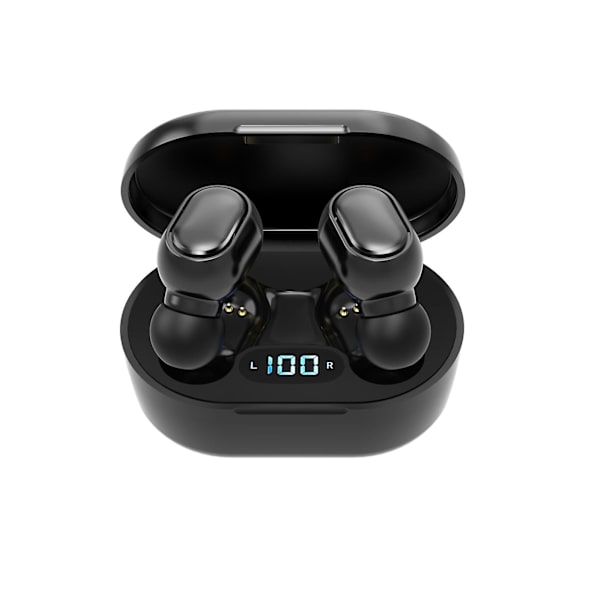 Langattomat Bluetooth-kuulokkeet Ohjaus Langaton latauskotelo Vedenkestävät Stereo-kuulokkeet Korvan sisäänrakennettu mikrofoni Puhelimen kuulokkeet Ensiluokkainen syvä basso