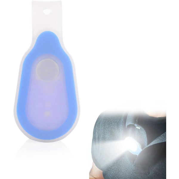 Led-klipslampe på klær - Håndfri Led-lyktklips for klær