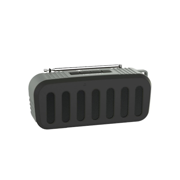 Rea Bluetooth-högtalare Radio Trådlös Utomhus Sport Bärbar Stereo（Fri Storlek，Svart）