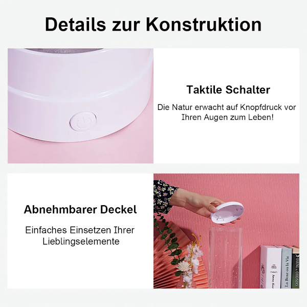 LED dekorativt lys LED dekorativt lys, lavalampe med 7 fargeendringer for hjemmet, LED bordlampe, hvit