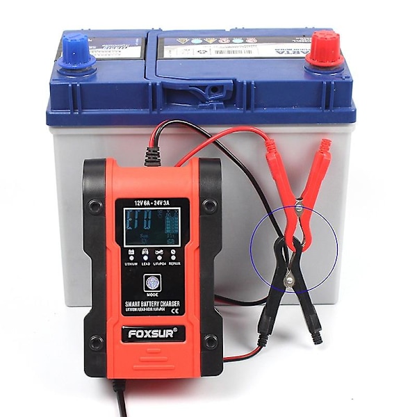 Batterioplader til bil Bærbar oplader Bilbatterioplader Bærbar Bærbar batterioplader  oplad bilbatteri Bedste batterioplader 12v Batt