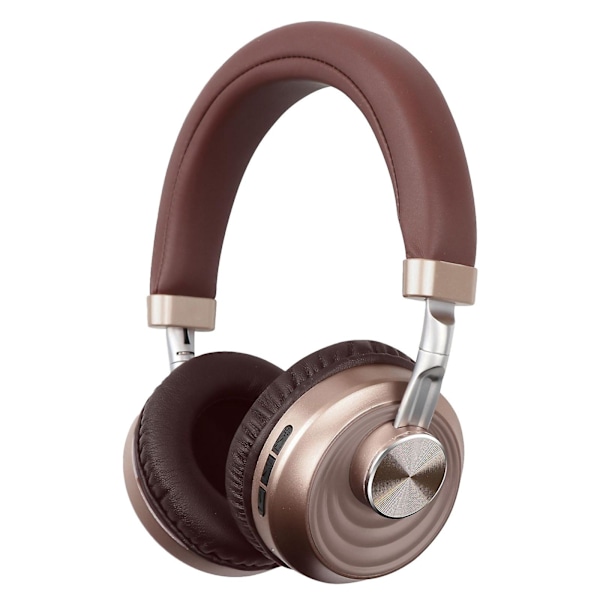 Metallisk headset intelligent trådløs støyreduserende sammenleggbar Bluetooth-hodetelefoner musikk sport ultra-lang standby-rekkevidde trådløse hodetelefoner