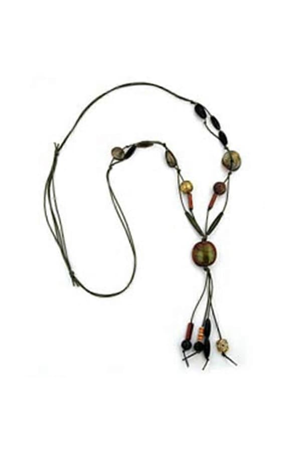 Halsband Bruna Pärlor 100cm - Gl02630