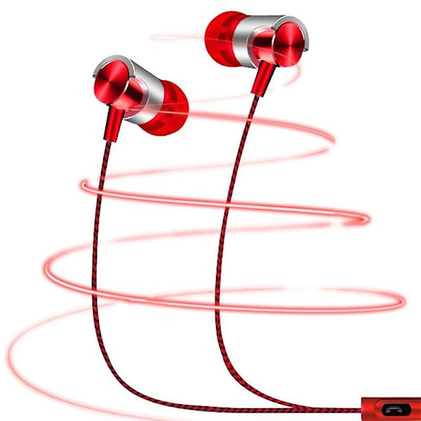 Hörlurar In-ear Hörlurar Headset Trådbundet Headset Hörlurar Mikrofon Samtal Splittersäker Hifi Ljudkvalitet Vattentät Hörlurar B