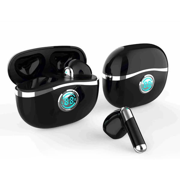 Nytt trådlöst miniheadset Bluetooth 5.3 Sport Headset Bärbart med trådlöst pekskärm Stereo Headset Bluetooth 5.3 A493