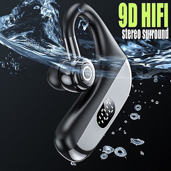 9d Hifi Stereo Surround Automaattinen Melunvaimennus Tws Langaton Bluetooth 5.2 Kuulokkeet Digitaalinen Näyttö Autoliike Yksikorvaiset Kuulokkeet Sopivat F