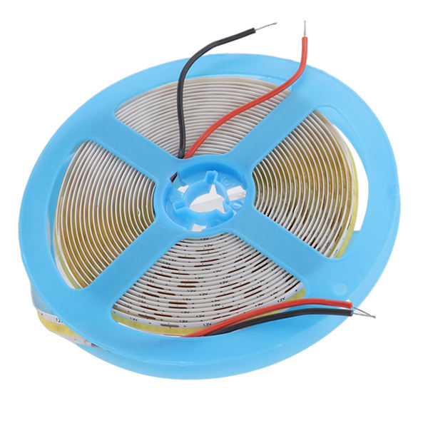 202412V COB LED -joustava nauhavalo, itseliimautuva 90 CRI, joustava tasainen LED -nauhavalaisin 110LM 5m 3000K lämmin valo