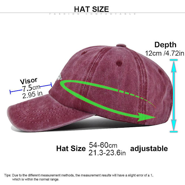 Liten fisk tredimensjonalt brodert baseballcaps vasket gammel caps hai brodert caps solskjerm buet brem caps