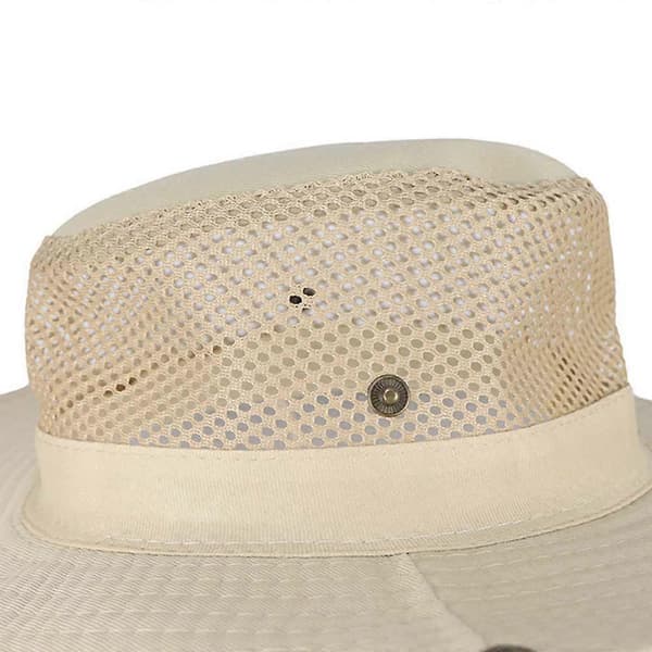 Mesh Kaffe Fiske Hinkhatt - Solskydd, Andningsbar Design