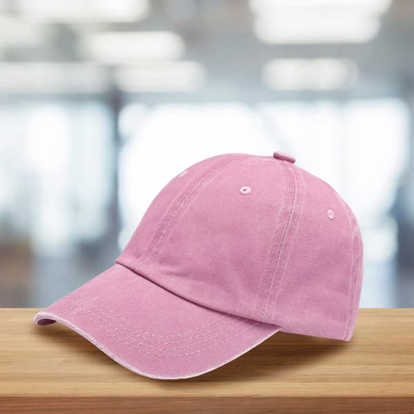 Vintage Old Solid Baseball Cap Simple Soft Dome Duckbill Cap For Men And Women(Khaki)