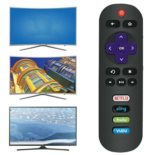 Tcl Rc280v4 ersättningsfjärrkontroll för Tcl Roku TV