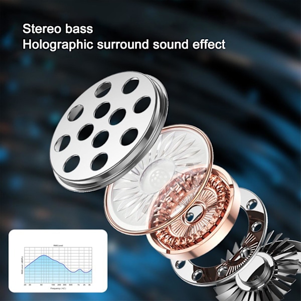 Bone-conducted Bluetooth 5.3 Headset Ear Type Bluetooth Air-conduction Motion Wireless Headset