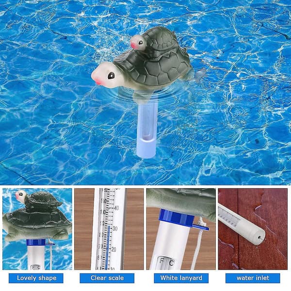 Flytande Pooltermometer, Pooltermometer med Snöre