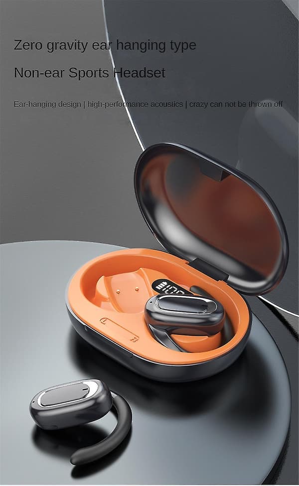 3D Surround Sound Open Tooth Et, Dobbeltkansellerende Ørepropper (hvit)