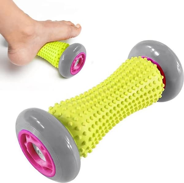 Fotmassage Roller Set, Innovativ Massagerulle och Igelkottsboll för Lindring av Muskelömhet
