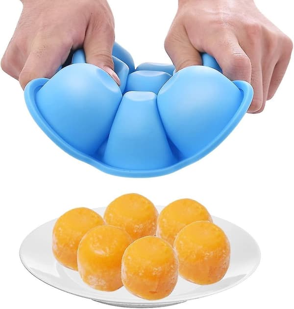 Matbehållare 9 Fack Silikonform Återanvändbar Behållare