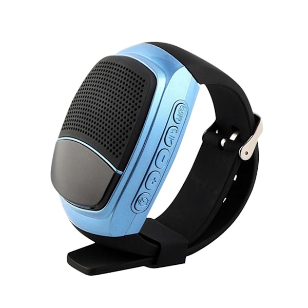 Ny klocka Bluetooth-högtalare (blå)