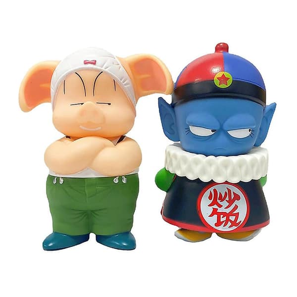 Dragon Ball Chiaotzu Pilaf Uron Anime Actionfigur Samlarfigurer Present (stekt ris, utan låda)