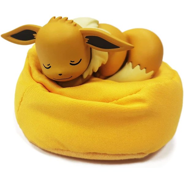 Starry Dream Mini Limited Eevee Sov-Actiondocka - Dekoration till Skrivbord och Bil - Klassisk Cartoonmodell för Fans