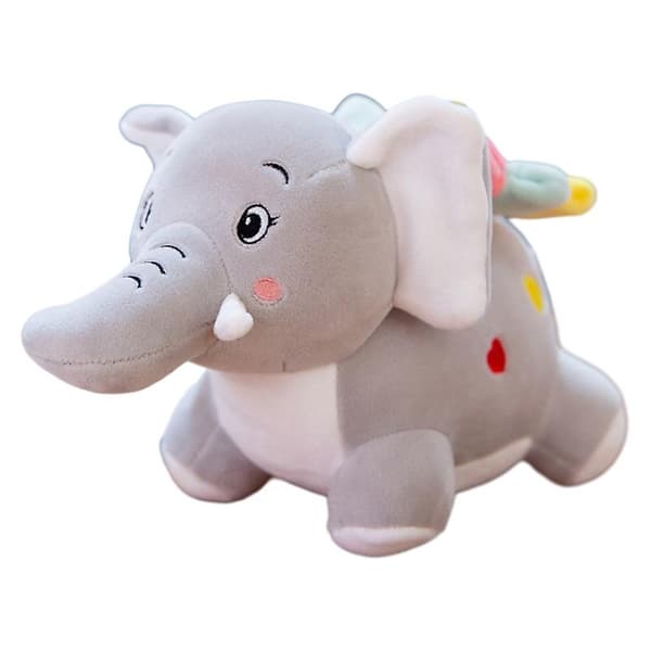 Dumbo Plysch Leksak Cartoon Elefant Dockor Barn Kudde Trasdocka Present (grå)