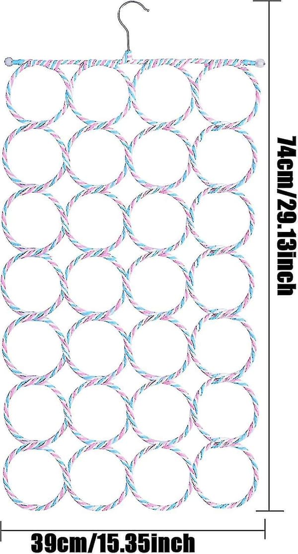 F H H Izer, Lmell 28-huls Foldbar Komplement Sjal Hs, Lmell Ring