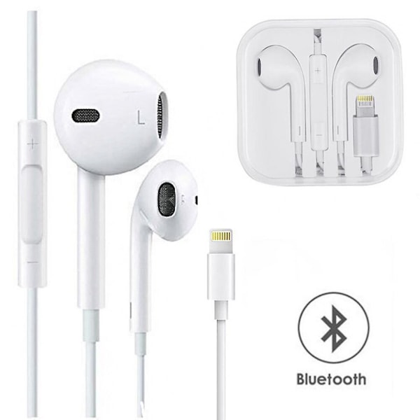 10/8/8plus X Lightning Stereo Bluetooth-hörlurar för