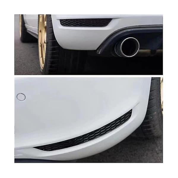 1 par bikakeformade bakre dimljusskydd styling för Golf 6 bakre stötfångare reflektorremsor