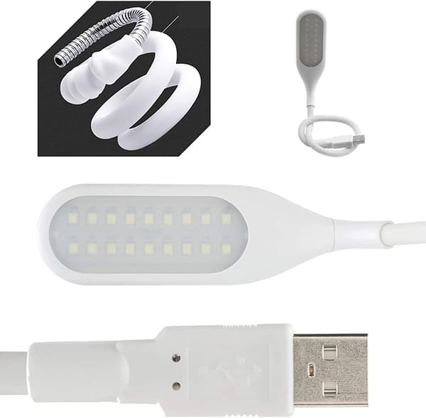 Usb Led-lys, Touch Dimmable Led Usb-lys, Fleksibel Bærbar Nattlys Læselys