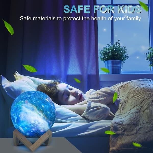 Månelampe, Galaxylampe med berøring og fjernkontroll