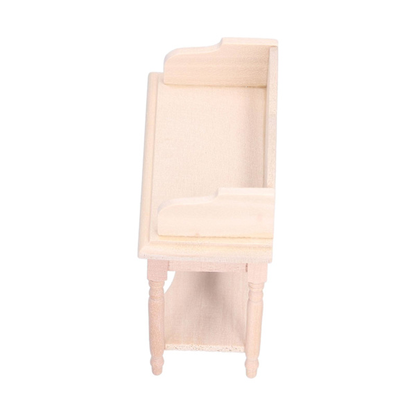 1:12 Miniature Dukkehus Skrivebord Mini DIY Dukkehus Skrivebord Model Møbler Tilbehør