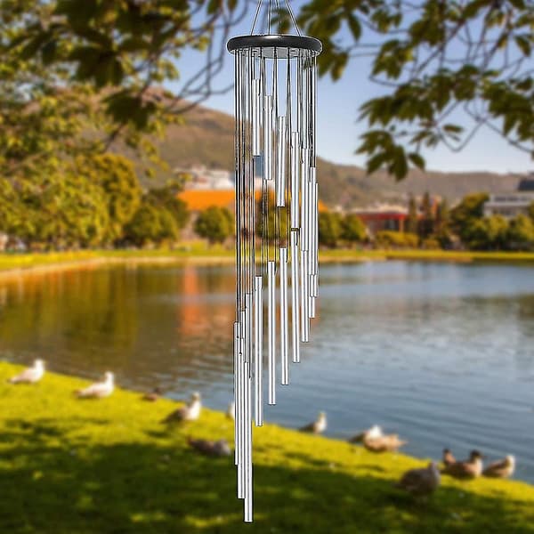 Utomhus Vindspel, 90cm Minnesvindspel Med Krokar, Trädesign