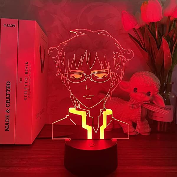 3D nattlys Anime-lampe 3D illusjonsnattlys