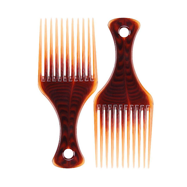Kam til krøllet hår - Salon frisør styling lang tand styling pick