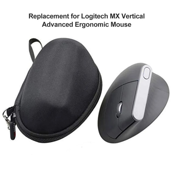Case Hårt case för Logitech MX Vertical Advanced Ergonomic Mouse Protective Travel Storage Case