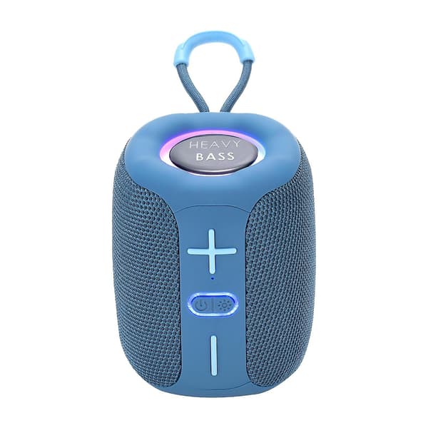 Ny udsøgt cylinder bærbar subwoofer Bluetooth-højttaler farverige lys cool mode gave lydudsalg