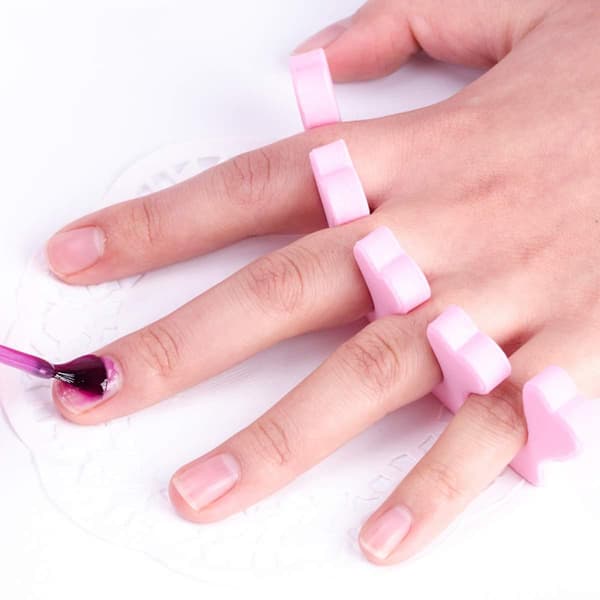 50 st Nagelavdelare (rosa*1 förpackning) Makeup