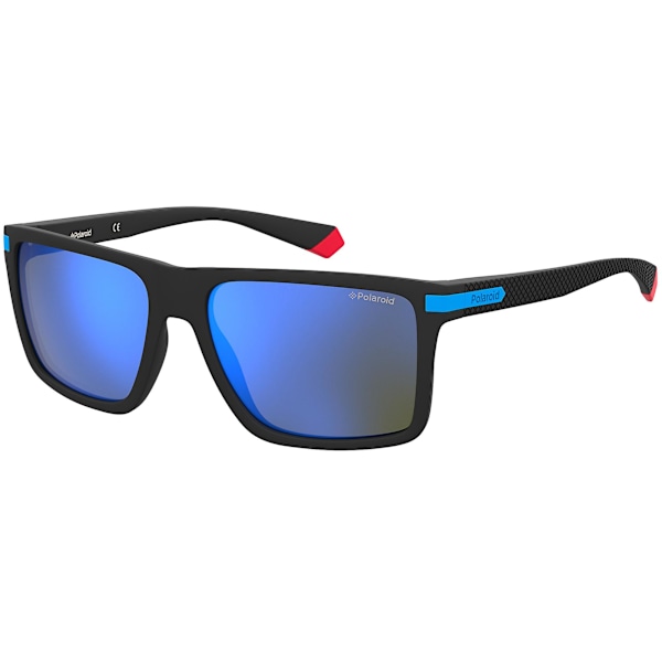 Sunglasses Polaroid PLD 2098/S BLACK/BLUE 56/17/140 Man（56 mm，Black）