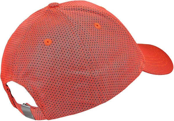 Sommer Mesh Baseball Cap for Menn, Ultra Tynn Lett Pustende Solhatt Løpe Caps（Orange）