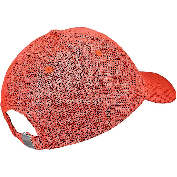 Sommer Mesh Baseball Cap til Mænd, Ultra Tynd Letvægts Åndbar Solhat Løbe Caps（Orange）
