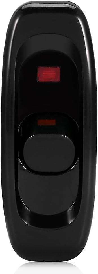 Lampswitch med LED-indikator - Bordslampa På/Av-brytare