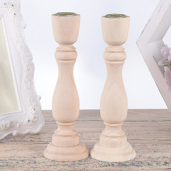 2 st Heminredning Mini Ljusstake
