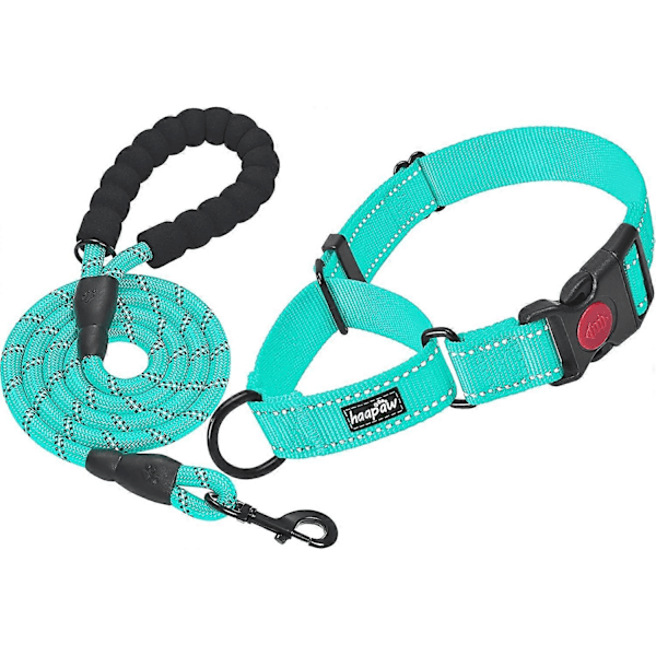 Hundkollar 2-pack Martingale Hundträning Kollar med Snabbspänne Reflekterande Träning Kollar för Små, Mellan och Stora Hundar