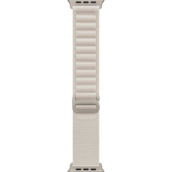 Apple Watch 49 mm Starlight Alpine Band