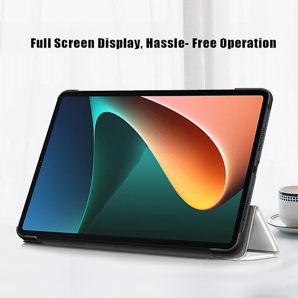 Premium Stand Auto Wake/Sleep Ultra Slim Smart Case Cover med til Xiaomi Pad 5/Pad 5 Pro（Style A Xiaomi Pad 5 Pro，Multicolor）