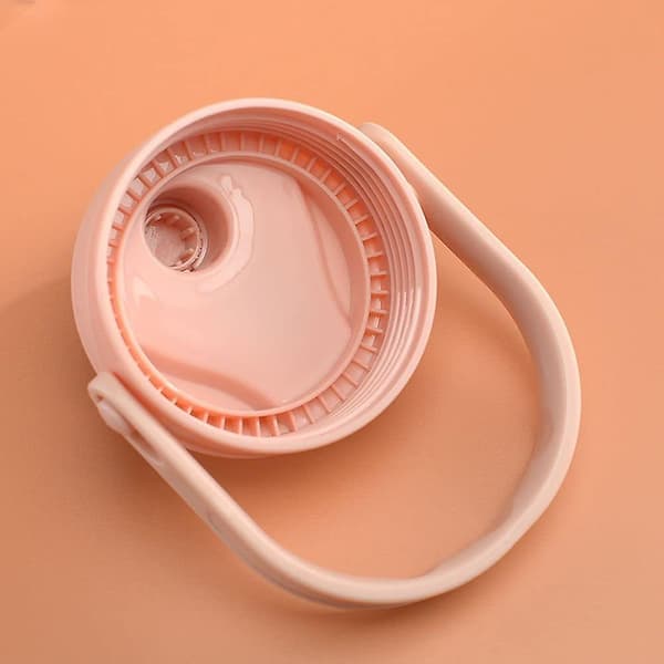 1300ml Barn Strawkopp, Bärbar Resa Camping Vatten Sippy Cup För Barn Barn Stor Mage Kopp (blå)