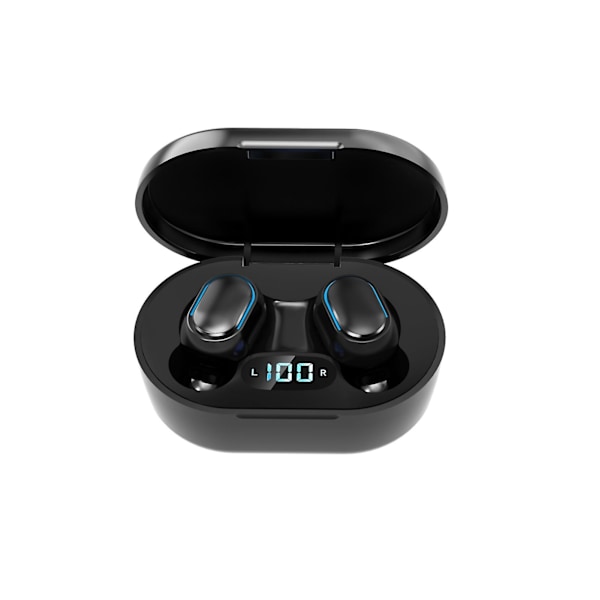 Trådlösa Bluetooth-hörlurar Kontroll Trådlöst Laddningsfodral Vattentäta Stereo-hörlurar In-Ear Inbyggd Mikrofon För Telefonheadset Premium Deep Bass