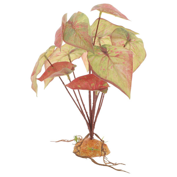 Akvarie Kunstig Plante Dekoration Fisk Tank Landskabspleje Plast Plante Model Fisk Tank Dekoration（25X15cm，Som Vist）