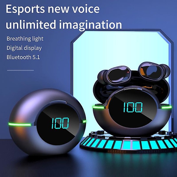 N35 Pro60 Y80 Tws Trådlösa Hörlurar Vattentäta Sport Headset Touch Control Öronproppar Brusreducerande Låg Lantency Bluetooth Hörlurar