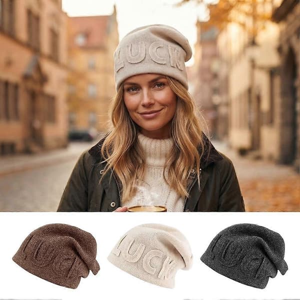 Slouchy lue for barselomsorg, lett hodeplagg for nybakte mødre Beige